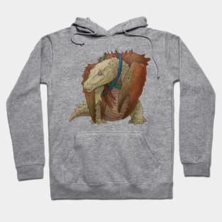 Louisiana Reindeer updated (abino crocodile with crab) Hoodie